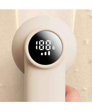 Professional Rechargeable Fabric Shaver with Digital Display Enhanced 6-Leaf Blades for Lint Removal Clothes Furniture-A Durable - Buy Online on GoSupps.com