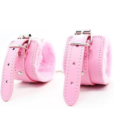 8Pcs Cute Pink Leather Bondage Set | Bed Restraints, Blindfolds, and More - Buy Online on GoSupps.com