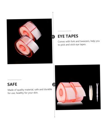 Housoutil Double Eyelid Tape - Invisible Self-Adhesive Stickers for Eye Lift | Breathable Lace Fiber Beauty Tool - International Shipping Available - Buy Online on GoSupps.com