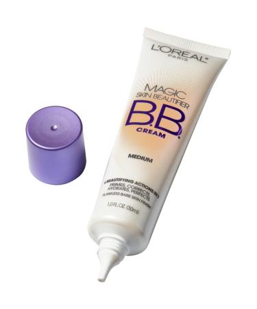L'Oreal Magic Skin Beautifier BB Cream 814 Medium - 1 fl oz (30 ml) for Flawless Skin - Buy Online on GoSupps.com