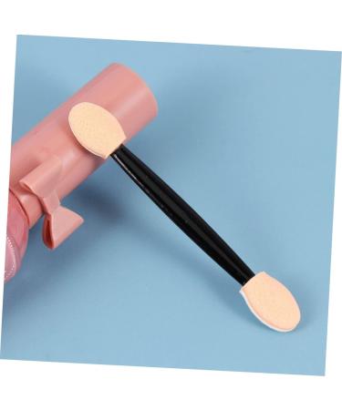 WOONEKY 24pcs Eyeliner Sponge Brush Smudge Eye Brush Dual Ended Eyeshadow Brush 7cm Black - Buy Online on GoSupps.com