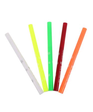 FOYTOKI 5pcs Eyeliner Pen Makeup Eyeliner Pencil Colored Eyeliner Eyeliner Pen for Women Plastic