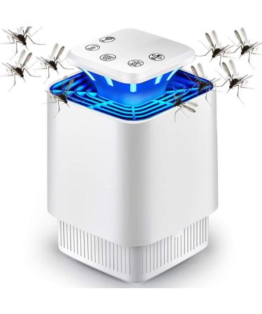 1 Pcs Mosquito Killer Lamp Low Voltage Mosquito Trap Photocatalytic USB Mosquito Mosquito Killer Safe Energy Surrounding Type Photocatalytic Light Ultraviolet Light White A White A
