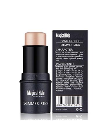 FILFEEL Highlighter Stick Highlight Powder Shade Contour Makeup Foundation Stick(2)