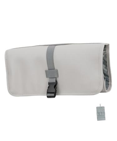 Baluue Multifunctional Storage Bag Hair Brush Blow Dryer Hair Crimper for Women Hairdryer Grey Oxford Cloth