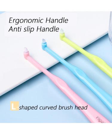 4-Pack Orthodontic Toothbrushes for Braces - Soft Brush Heads for Gentle Cleaning - Buy Online on GoSupps.com