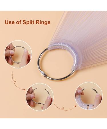 100 pcs Clear Nail Swatch Sticks for Nail Polish Display - Nail Art Tips Color Sticks for Gel Polish Practice - Buy Online on GoSupps.com