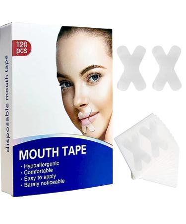 Sleep Strips, Anti Snore Stopper, 120 Pcs Sleep Strips Mouth Tape Adhesive Mouth Tap Improve Sleep Quality Less Mouth Breath and Snore