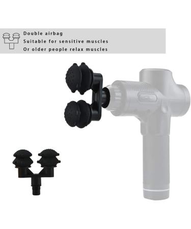 19mm Massage Gun Head Attachment for Deep Tissue Muscle Relaxation - Trigger Point Massager Replacement Plug-n-Play Adapter - Buy Online on GoSupps.com