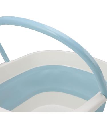 Omabeta Baignoire de Trempage du Pied Bain Pliable Baignoire Pieds Pieds Pieds de Spa Bassin de Trempage pour Le Soulagement de la Pression limination des Huiles Essentielles (Bleu) - Buy Online on GoSupps.com