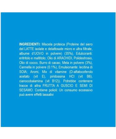 Ultimate Italia - 30% Protein Spreadable Cream Sugar-Free - 250g - Apple and Cinnamon Flavor - Low Calorie Gluten-Free with Vitamins - Buy Online on GoSupps.com