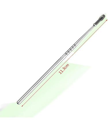 5PCS Ear Pick Wax Removal Kit Tool Medical Stainless Steel Ear Cleaning Curette with Case Holder For Humans - Buy Online on GoSupps.com