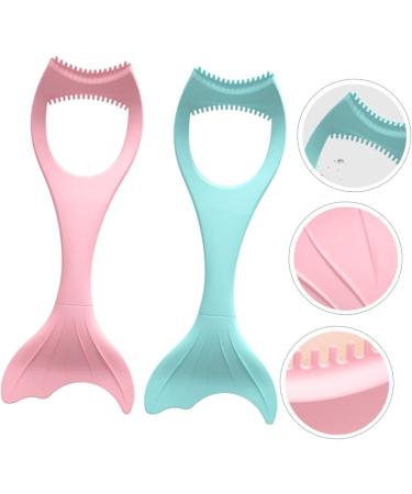  GRIRIW 2 Pieces Mascara Brush Mascara Shield Applicator Mascara Guide For Eyelashes Help Eyelash Makeup Help Eyelashes Eyebrow Multifunction Silica Gel - Buy Online on GoSupps.com