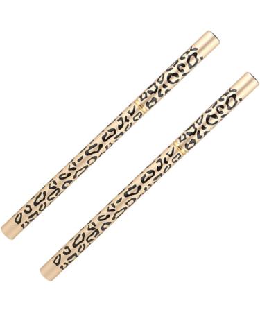 WOONEKY 4 Pcs Makeup Eyebrow Pencils Eyebrow Brush Pen Eyebrow Makeup Leopard Uk Eyeliner Kit Brown - Buy Online on GoSupps.com
