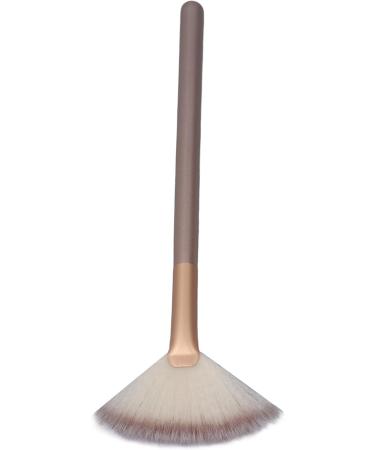 Facial Fan Mask Brushes Champagne Color 3 Colors Soft Face Applicator Brushes for Travel for Family - Buy Online on GoSupps.com
