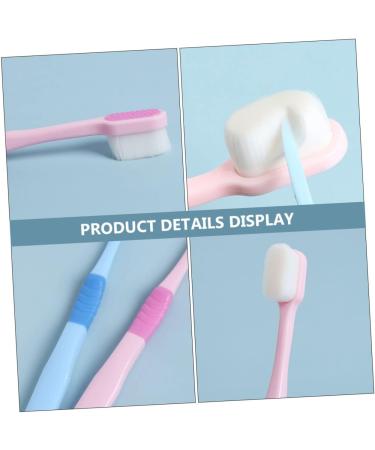 Buy Minkissy 2pcs Soft Toothbrush Set Gentle Fur Cleaning Brush for Ultimate Care | International Shipping Available - Buy Online on GoSupps.com