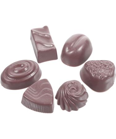 SAFIGLE 12 Pcs Simulation Chocolate Biscuit Pvc Sample 3d - Buy Online on GoSupps.com