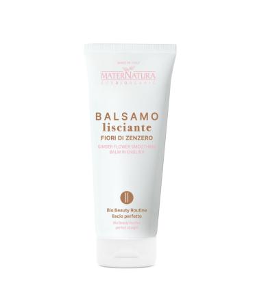 Maternatura Baume Lissant pour Cheveux Lisses aux Fleurs de Gingembre Action D m lante et Effet Lisse de Longue Dur e Routine Beaut Bio pour des Cheveux Lisses Parfaits Made in Italy - 250 ml