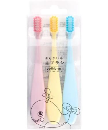 Alipis Soft Bristle Toothbrush 18pcs - Creative Macarons Design - Gentle Infant Toothbrushes - 13*2cmx3pcs - Buy Online on GoSupps.com