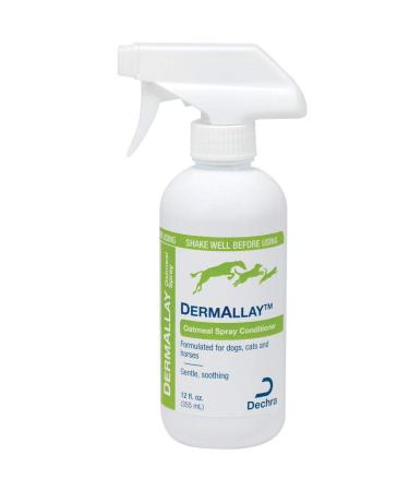 Dechra DermAllay Oatmeal Spray Conditioner for Cats and Dogs 12 oz