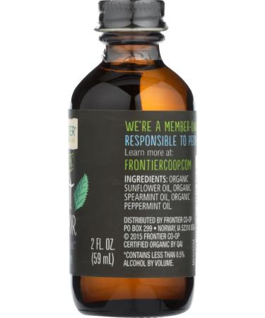 Frontier Herb Mint Flavor - Organic - 2 Oz - Buy Online on GoSupps.com