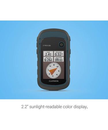 Garmin eTrex 22x  Rugged Handheld GPS Navigator (Renewed) - Buy Online on GoSupps.com