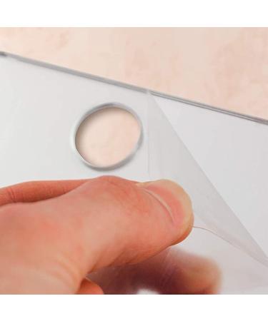 Fog Free Anti-Fog Shower Mirror with Razor Holder - Frameless Wall Hanging Shave Makeup Mirror | Bathroom Accessories for Men - Buy Online on GoSupps.com