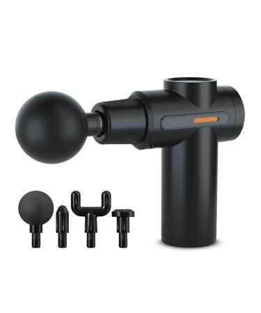 Massage gun for deep fabric mini massage gun for deep fabric portable 6 steps LCD display relaxation hand-percussion muscle massage to relieve muscle pain