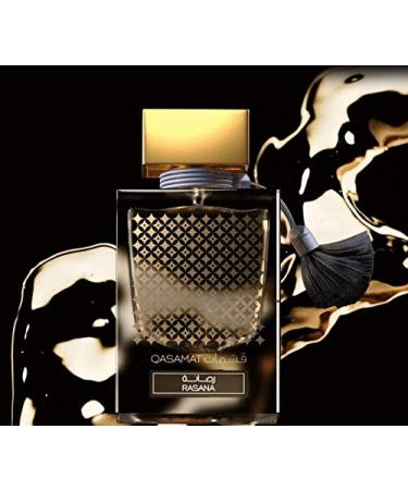 RASASI Qasamat Rasana - Eau de Parfum 65ML (2.1 OZ) Premium Arabian Perfume For Women & Men - Long-Lasting Fragrance With Notes of Bergamot Sandalwood & Amber - Elegant & Captivating Unisex Perfume - Buy Online on GoSupps.com