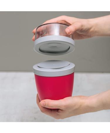  mymuesli mymuesli 2 x Cereal Cups 2GB - Magenta Tumbler (300ml & 500ml) & mymuesli Strawberry Cheesecake M sli (575g) & Berry Salted C - Buy Online on GoSupps.com