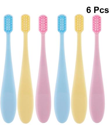 Minkissy 18-Part Hand Cleaning Brush Set | Children's Toothbrushes & Tooth Cleaning Tools | Pearl-Gloss Macaron Design - Buy Online on GoSupps.com