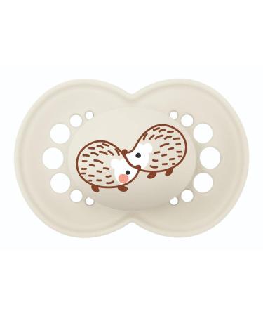MAM Original S271 Pacifier Set - Skinsoft Silicone 16+ Months Blue - 2 Pieces with Self-Sterilising Box - Ideal for International Shipping - Buy Online on GoSupps.com