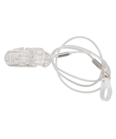Hearing aids for fastening cables hearing aids clip transparent prevents loss portable monaural hearing aids lanyard for older people and children
