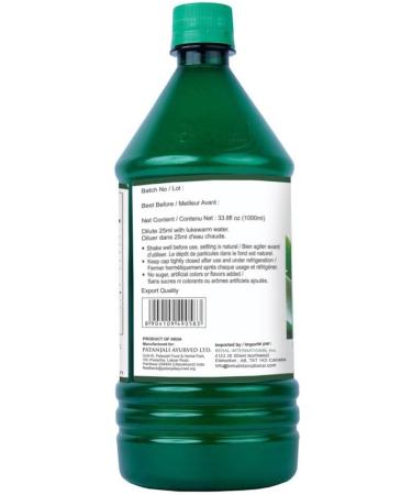 Patanjali Aloe Vera Juice 1L / 33.81 fl oz - Buy Online on GoSupps.com