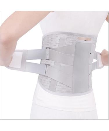 Tiiffy Orthopedic Tourmaline Self -Having Magnetic Steel Plates waist support belt men women lumbar support back support belt for health (color: b size: l) l b