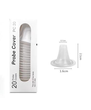 100pcs Ear Thermometer Probe Covers - Refill Lens Filters for All Braun Digital Thermometers - Disposable Thermometer Covers - Buy Online on GoSupps.com