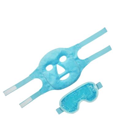 Didiseaon Women Cool Eye Mask 1 Set Women Eye Relief Cooling Cold Compress Ice Bead Ice Eye Reusable Cooling Eye Skin Care Facial Cold Eye Travel Goggles Cold Compress Mask