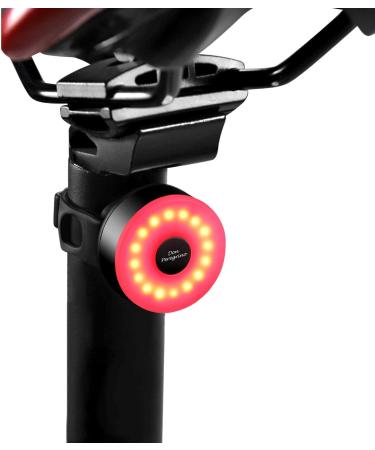 DON PEREGRINO M2 Rear Bike Light up to 90 Hours Battery Life, Bicycle Rear Light USB-C Rechargeable with 5 Steady Flash Modes Bike Rear Light