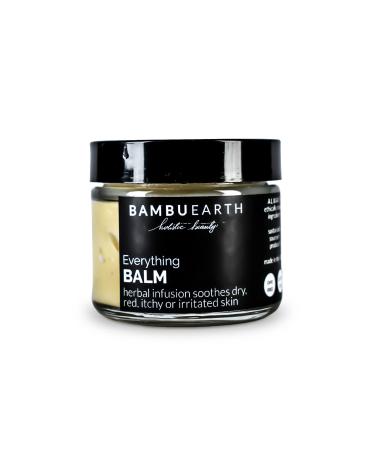 Bambu Earth Everything Body Balm Skin Care - Body Moisturizer for Irritated or Itchy Skin  Soothing Diaper Cream  and Chafing Dry Skin Remedies