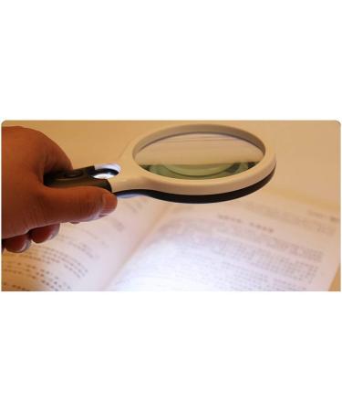 HD Magnifying Glass with Light 20 Times Handheld High Magnification Magnifier - Buy Online on GoSupps.com