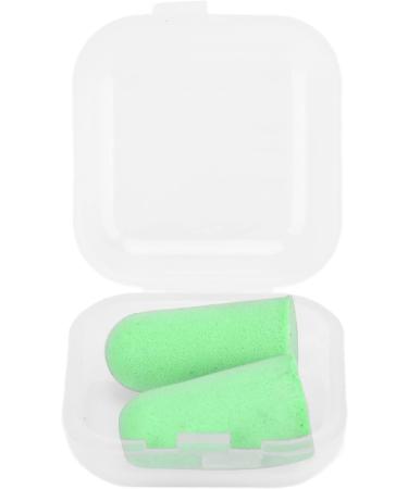 Sponge Earplugs Improve Noise Reduction Rate Noise Proof Sleep Earplugs Improve Sleep ProvideWearing Time Soft Materials for Travel for Home Bedroom (Green) - Buy Online on GoSupps.com
