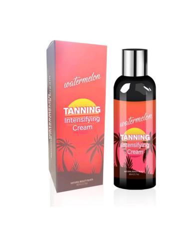 KARLOR Tanning Accelerator Cream 80 ml Tanning Cream Body Self-Tanning Lotion Tanning Intensifying Cream with Natural Ingredients Tan for All Skin Tones Waterproof Long Lasting