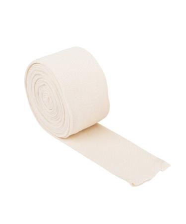 LayerGuard Cotton Stockinette Sleeve Roll Stretchable Raw Cotton Comfort wear Sweat Absorbent Tubular Bandage Prevents Residue build up - Suitable for Under - Over Cast Wear (Width - 3 Inch)