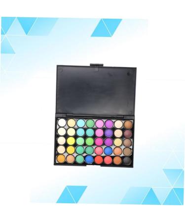 DOITOOL Makeup Palette 2pcs 40 for Combination Eyeshadow Pallet Eye Colors Matte Lustre Multicolor Ladies Girls Cosmetic 1 count (Pack of 1) As Shownx2pcs - Buy Online on GoSupps.com