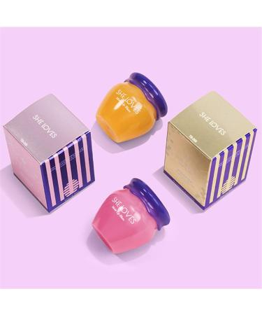 Cherry Blossom Lip Sleeping Mask - Hydrating & Preventing Dry Lips | Fade Lip Lines | Exfoliator & Moisturizer for Lip Repair - Sakura Night Lip Treatment - Buy Online on GoSupps.com