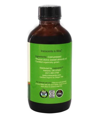 Buy Organic 100% Almond Oil - 4 FZ | Premium Quality International Shipping - Buy Online on GoSupps.com