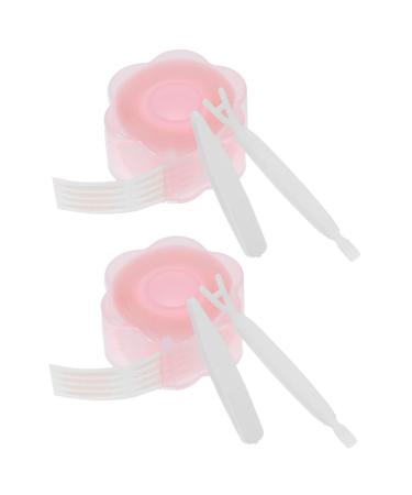 FOMIYES 2 Sets Lace Double Eyelid Sticker Decorating Tools Makeup Tape for Eyes Eye Makeup Tool Hollow Out