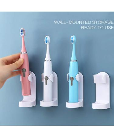 4 Pack Electric Toothbrush Holder - Self-Adhesive Wall Bracket Organizer - High Quality Bathroom Accessories - Buy Online on GoSupps.com