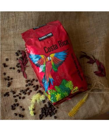 Kirkland Signature Costa Rica Whole Bean Coffee- Whole Bean - Dark Roast - Kosher - 908g - Buy Online on GoSupps.com