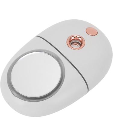 Handy Mini Mister Handy Mini Mister Cute 35ml Portable Silent USB Rechargeable 200mAh Mist Sprayer with Mirror for Face Hydrating White - Buy Online on GoSupps.com